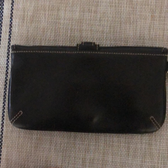Coach Wristlet in black. - Picture 9 of 13